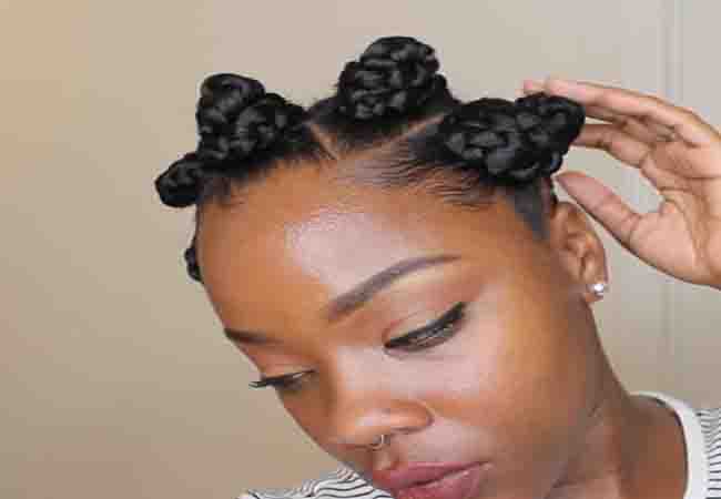 terrible to wear your hair in Bantu knots
