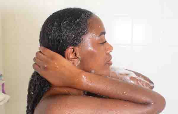 Washing Low-porosity Hair