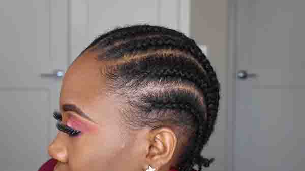 Exploring the Versatility of Cornrows for Short Natural Hair, from Minimalistic to Elaborate Designs