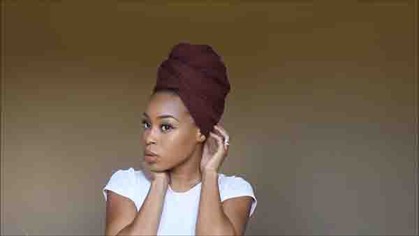 Turbans and head wraps serve a dual purpose in addressing hair and scalp issues