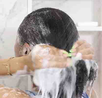 cleanse your hair thoroughly