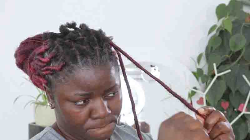 Step-by-step guide to installing faux locs with Marley hair