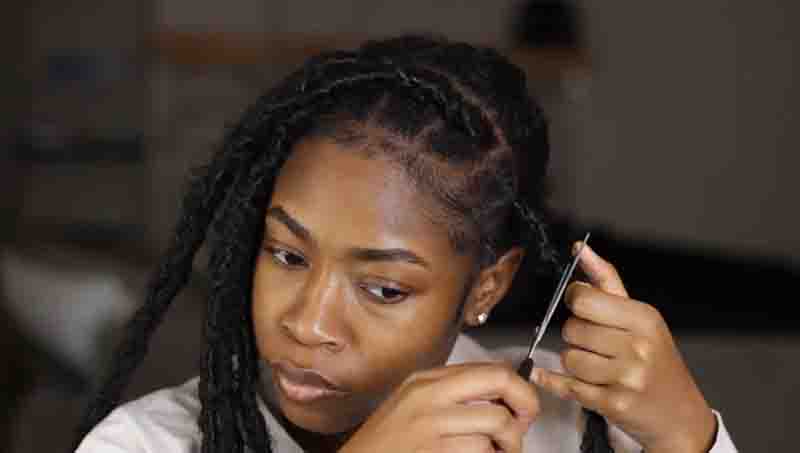 Safely Removing Distressed Faux Locs