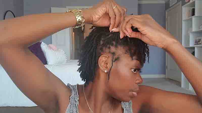Styling Options for Short Soft Locs