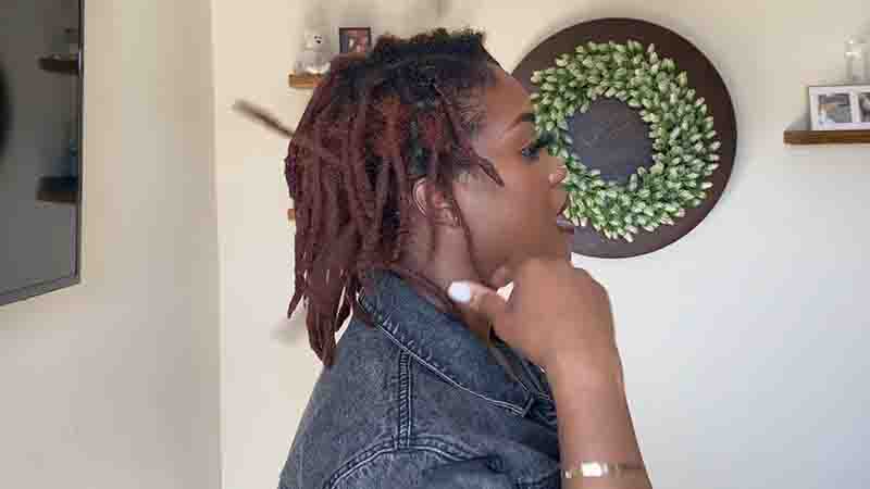 Vibrant and Customized Colored Locs